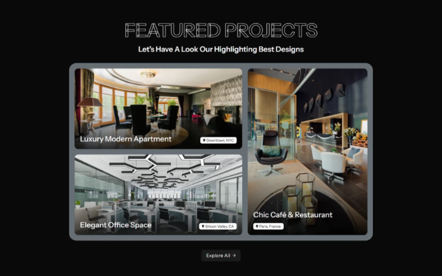 Serene Luxury Interior Landing Page Elementor Wordpress Template