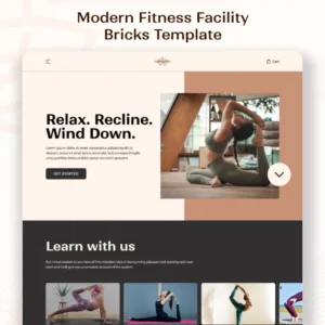 Fitness Facility WordPress Template