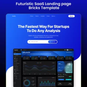 SaaSify - SaaS Landing Page Bricks WordPress Template