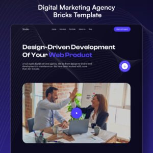 Studio - Digital Marketing Bricks WordPress Template