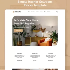 Interior Solutions WordPress Template