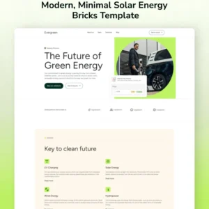 Sustainable Energy WordPress Template