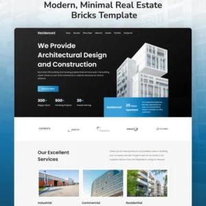 Real Estate WordPress Template