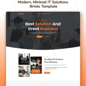 IT Solution WordPress Template