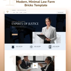 Law Consultancy WordPress Template