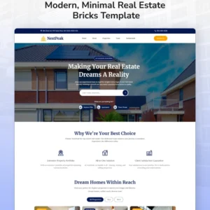 Real Estate WordPress Template