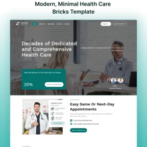 Medical WordPress Template