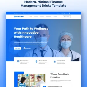 Healthcare WordPress Template