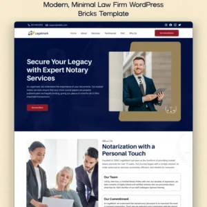 Notary Services WordPress Template