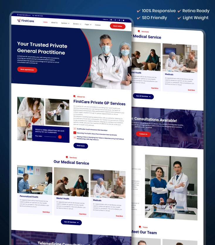 Firstcare-WordPress-website-inner-cover