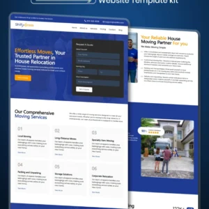 House Moving WordPress Website Template Thumbnail
