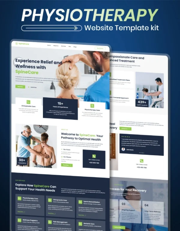 Physiotherapy-web design thumbnail