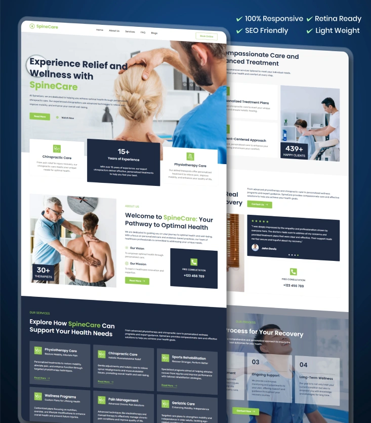 Physiotherapy-web site inner-cover