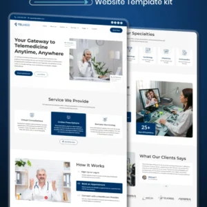 Telemedicine--WordPress-web-design-thumbnail