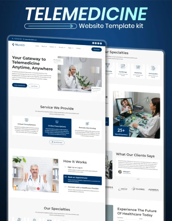 Telemedicine--WordPress-web-design-thumbnail