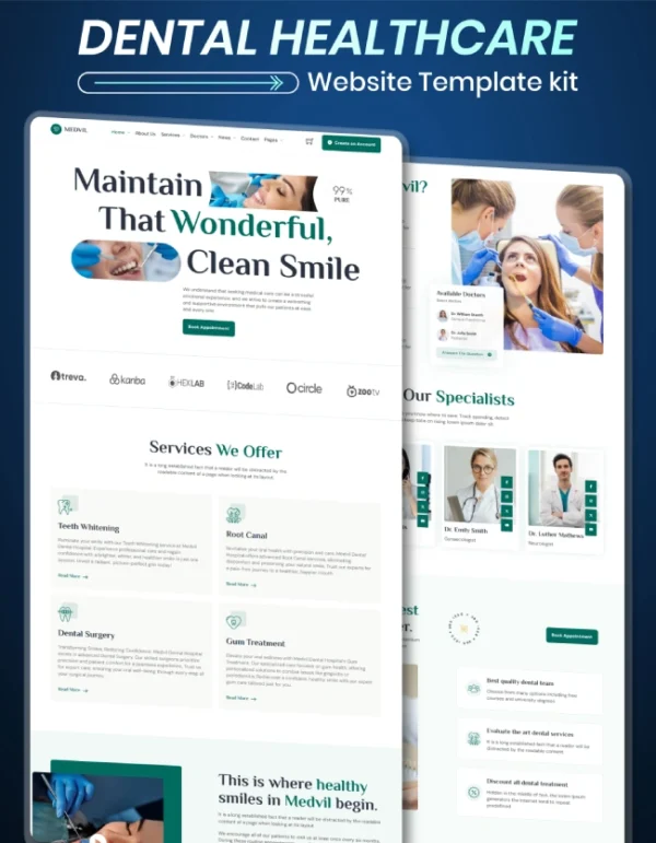 Dental-healthcare-WordPress-web-design-thumbnail