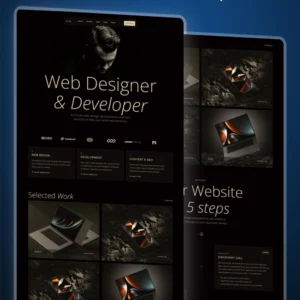 Portfolio WordPress Website design for arik-Thumbnail