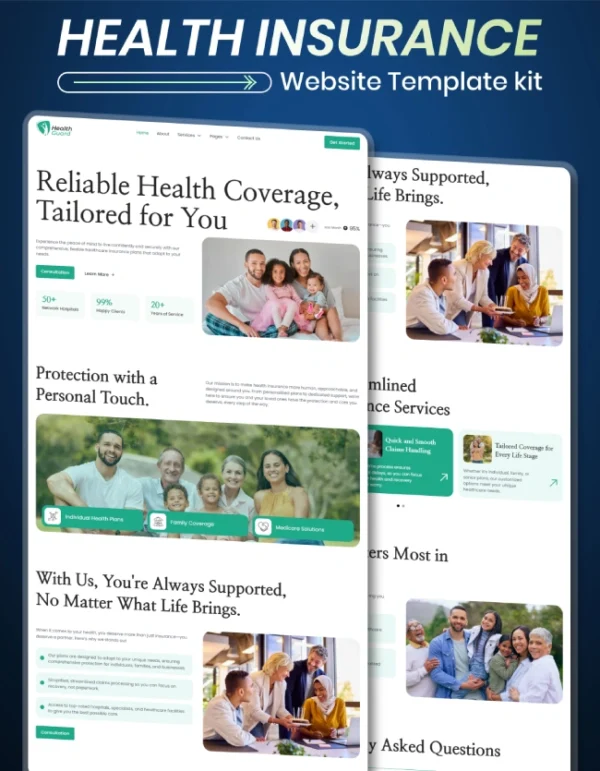 Health Insurance-WordPress-website-Thumbnail