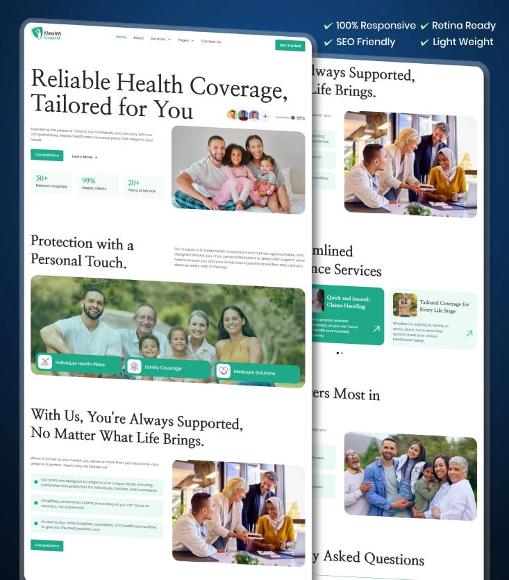 Health Insurance-WordPress-website-inner-cover