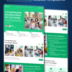 Insurance & Consulting Business Template thumbnail