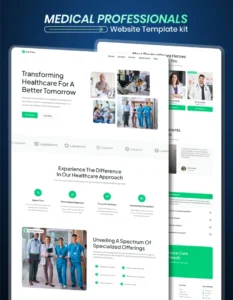 Medical-professionals-WordPress Website Thumbnail