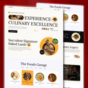 WordPress Restaurant Website Thumbnail