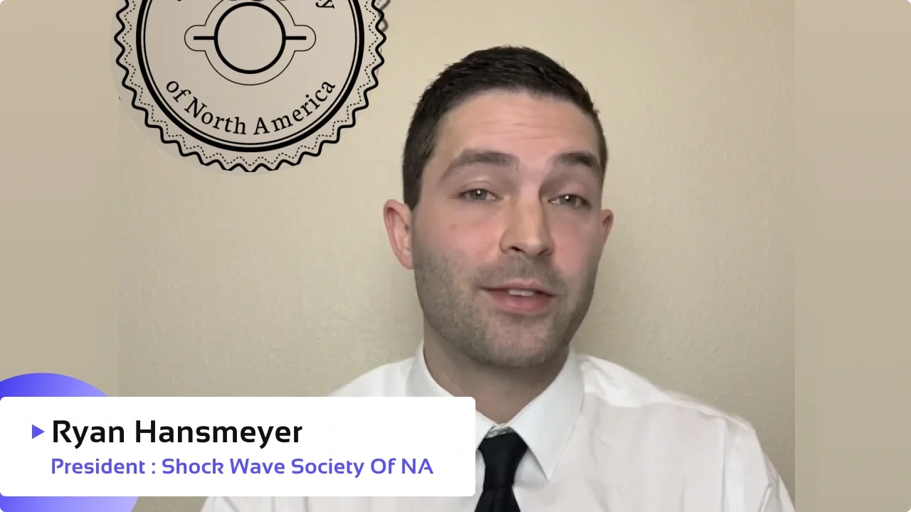 Ryan Hansmeyer President - Shock Wave Society of NA