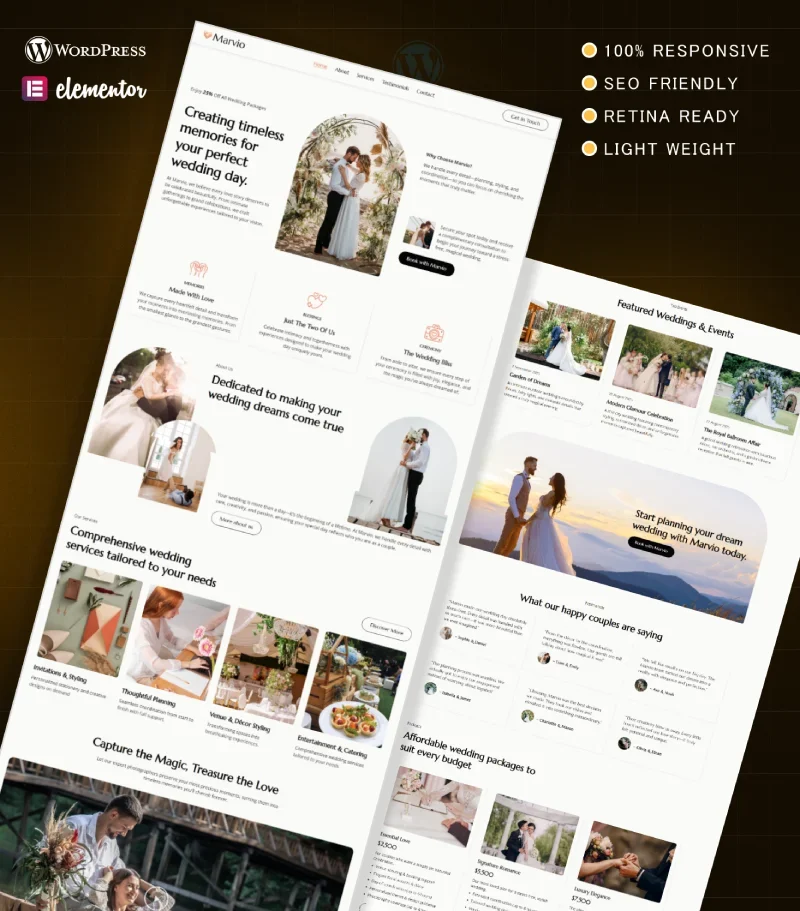 Wedding and Event Planner </div> <p> </p> <div> Agency Website Innside