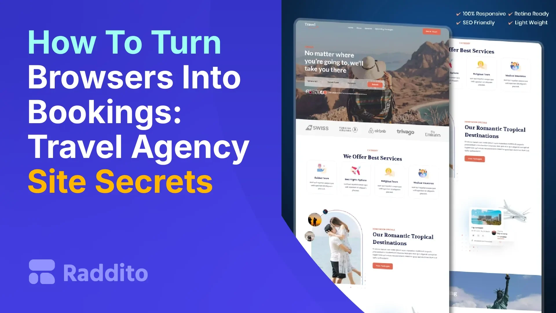 How To Turn Browsers Into Bookings Travel Agency Site Secrets