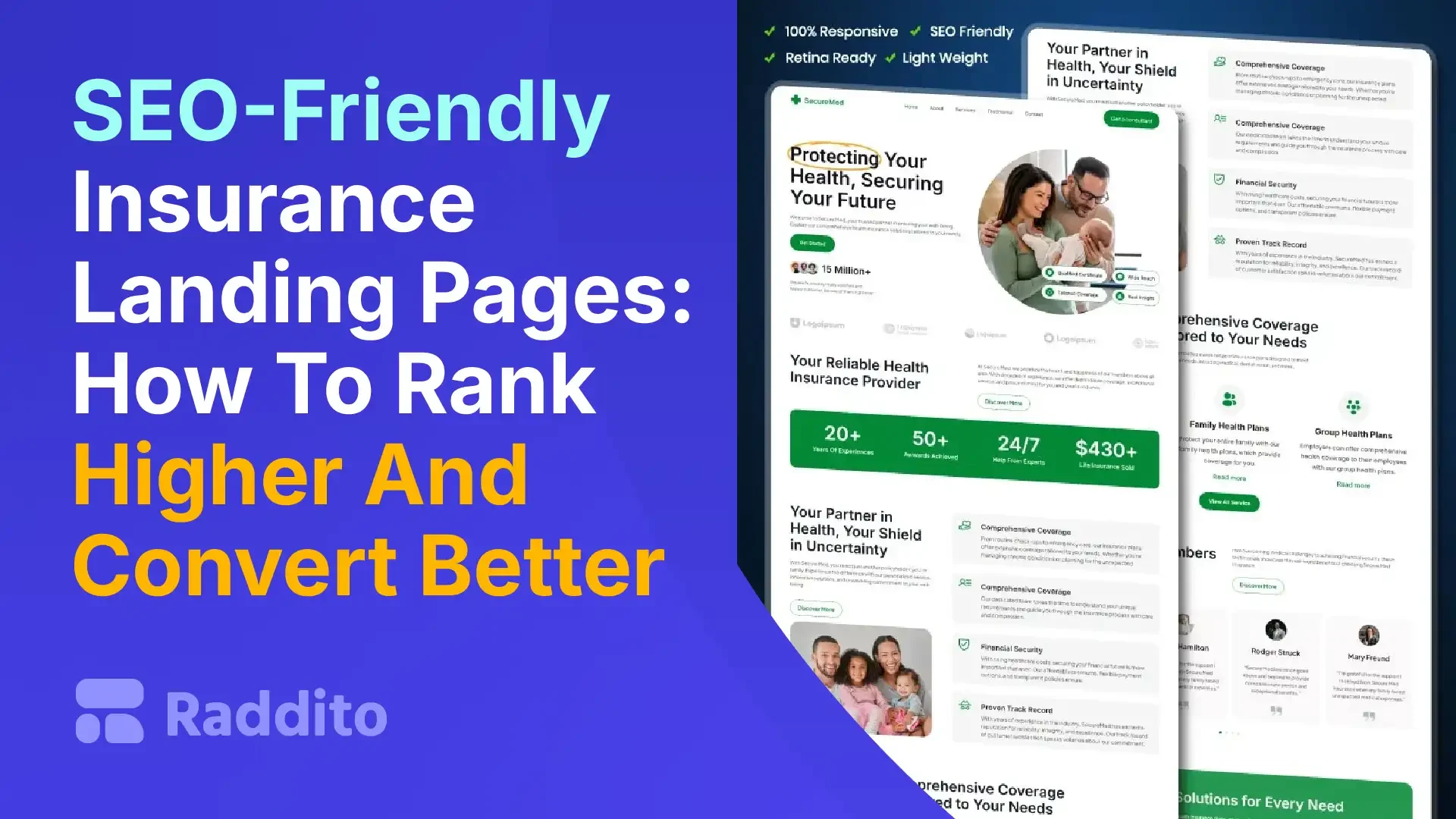 SEO-Friendly Insurance Landing Pages How To Rank Higher And Convert Better