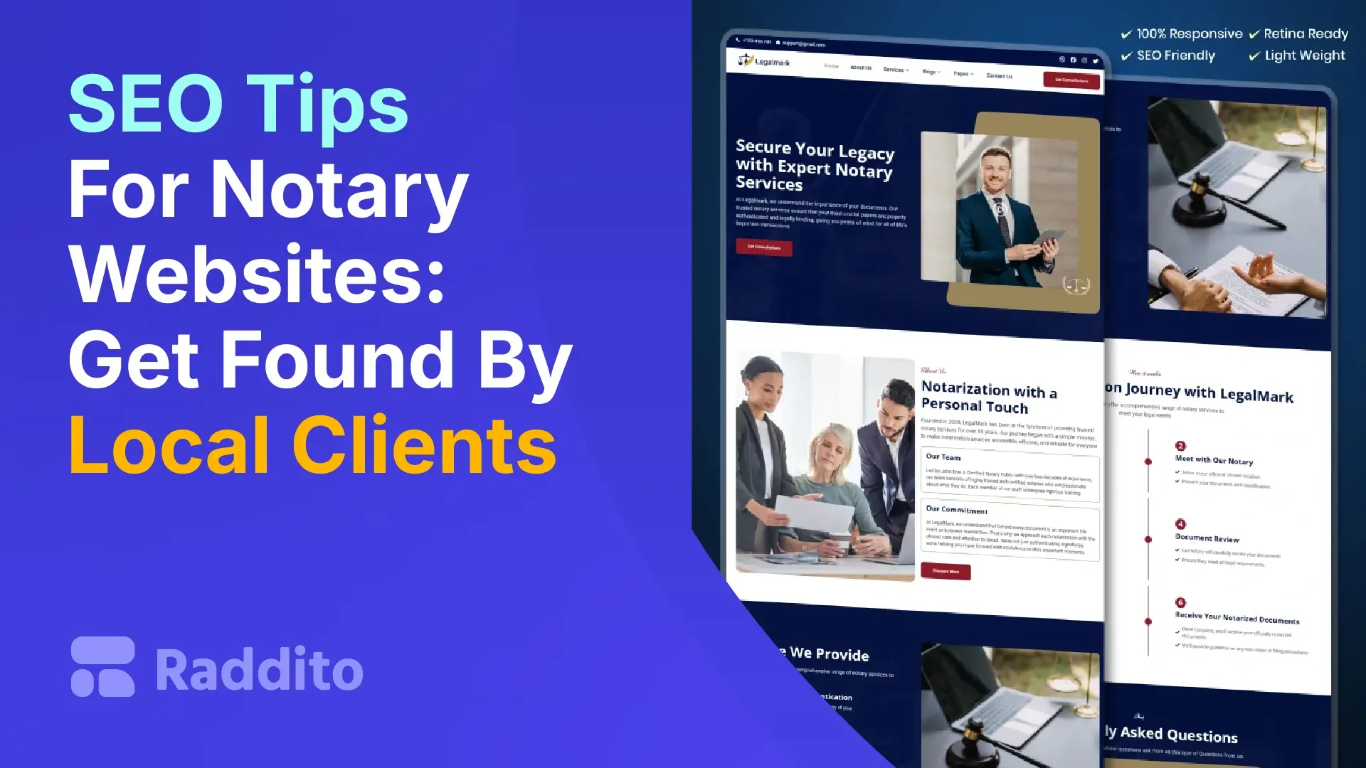 SEO Tips For Notary Websites Get Found By Local Clients