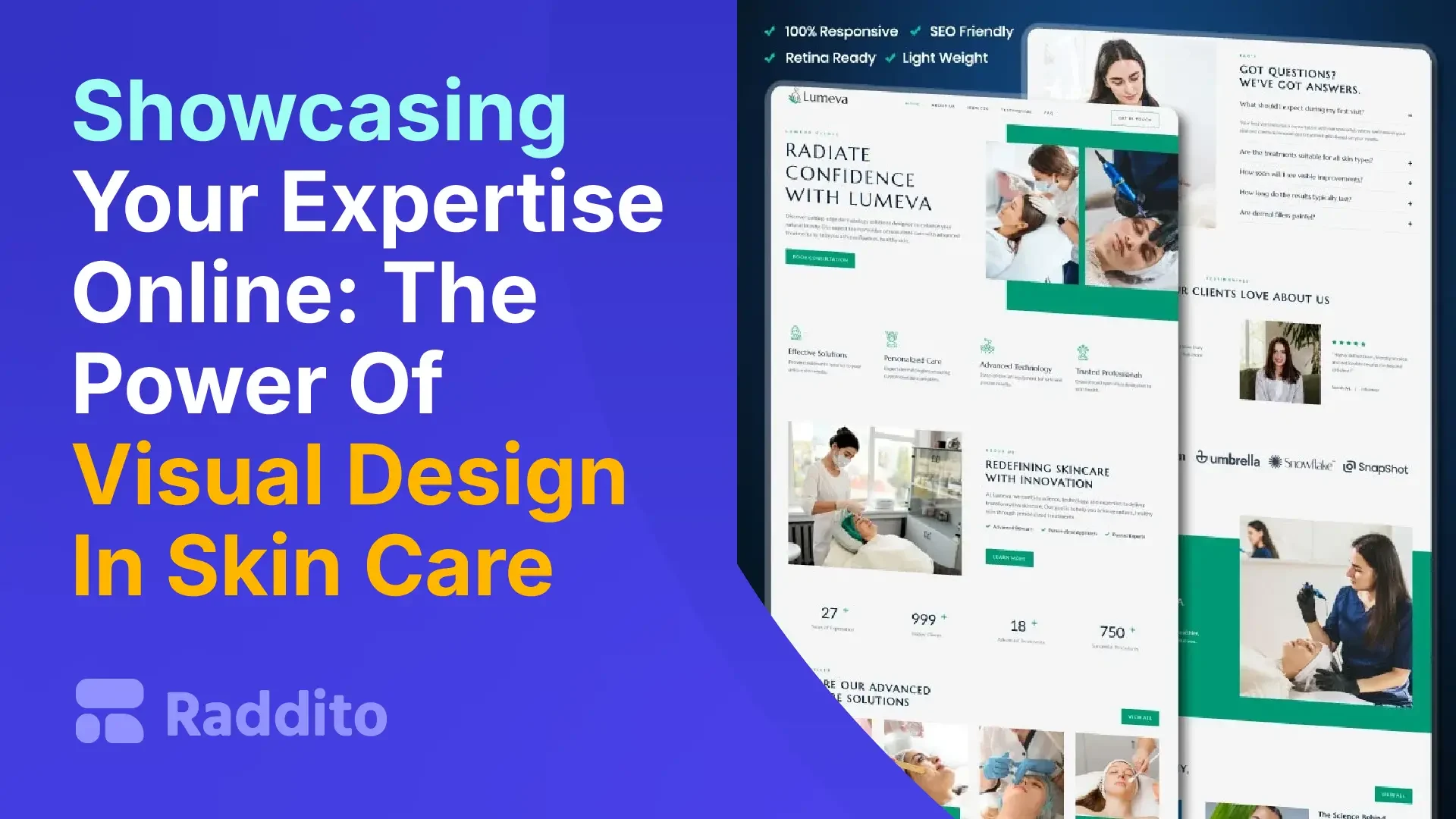 Showcasing Your Expertise Online The Power Of Visual Design In Skin Care