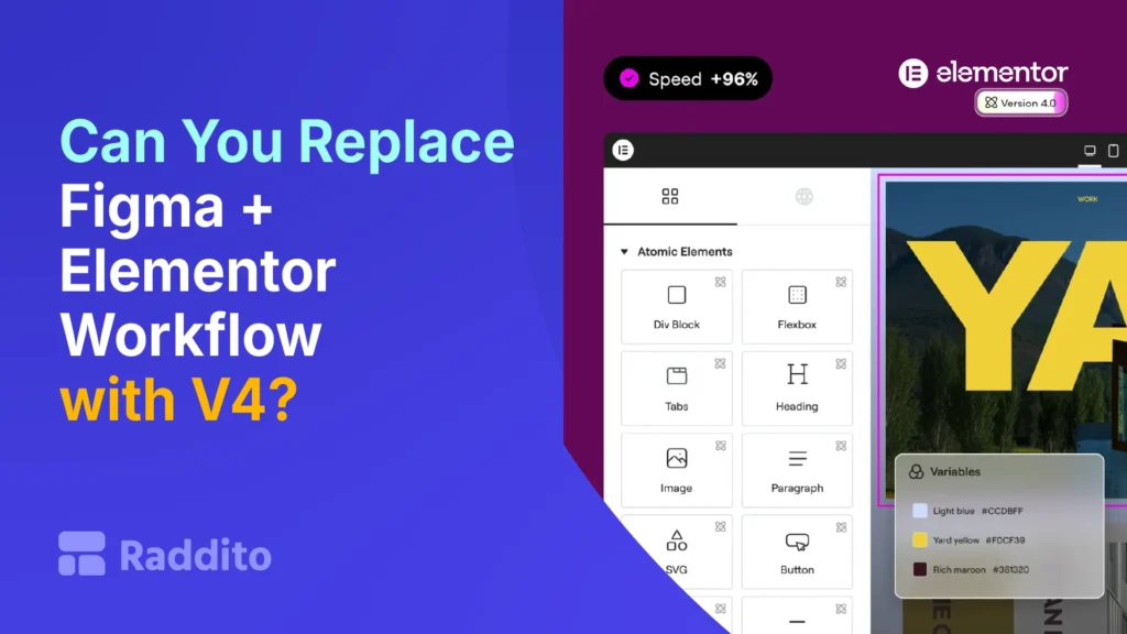 Can You Replace Figma + Elementor Workflow with V4