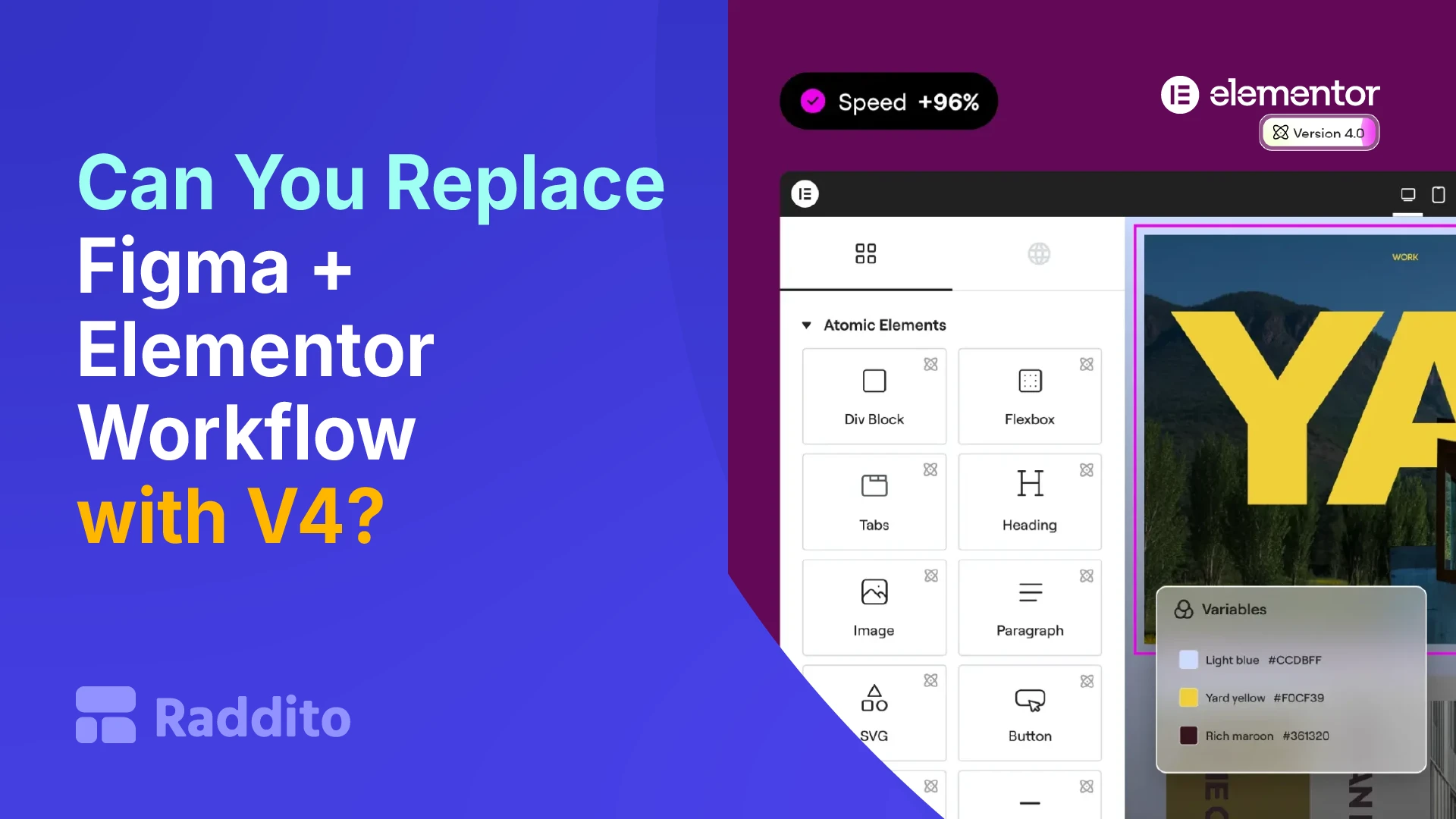Can You Replace Figma + Elementor Workflow with V4