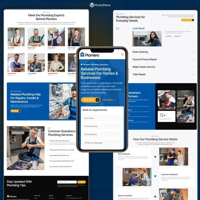plomero plumbing service template (3)