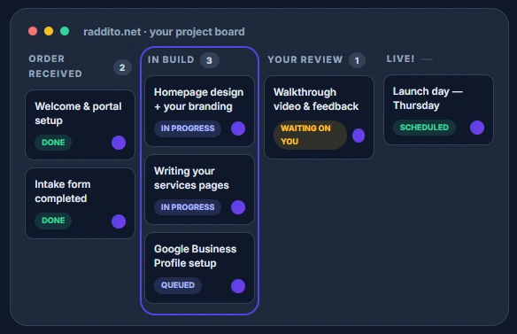 raddito client portal