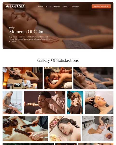 Lotusia spa gallery page