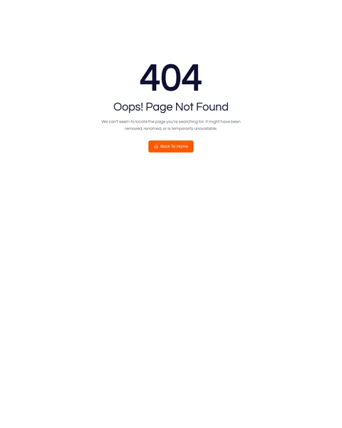 Reelora 404 error page