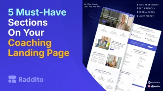 5 Must-Have Sections On Your Coaching Landing Page