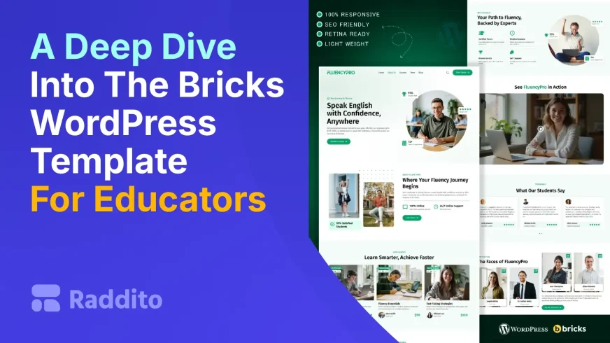 A Deep Dive Into The Bricks WordPress Template For Educators
