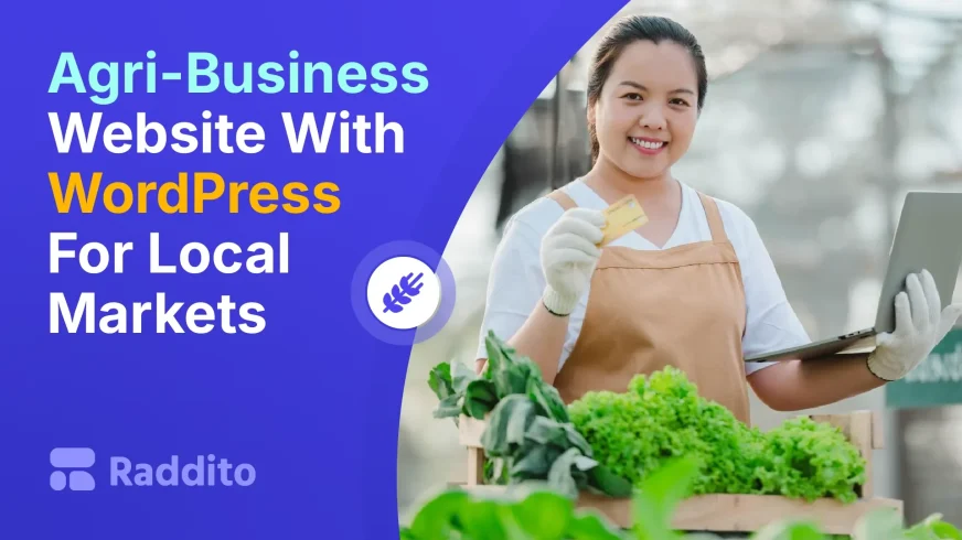 Agri-Business Website With WordPress For Local Markets