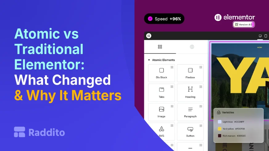 Atomic vs Traditional Elementor What Changed & Why It Matters