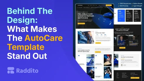 Behind The Design What Makes The AutoCare Template Stand Out
