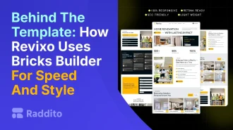 Behind The Template How Revixo Uses Bricks Builder For Speed And Style