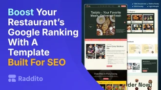 Boost Your Restaurant’s Google Ranking With A Template Built For SEO