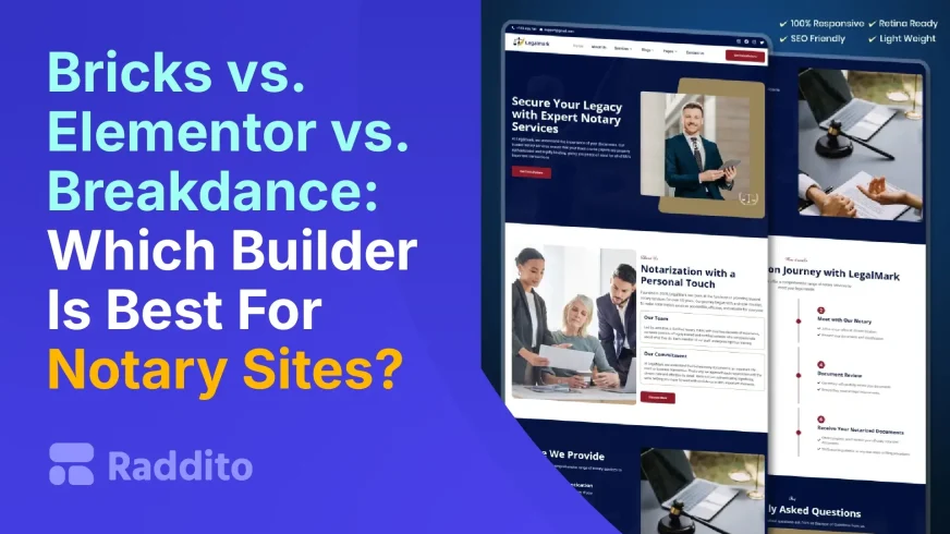 Bricks Vs. Elementor Vs. Breakdance Which Builder Is Best For Notary Sites