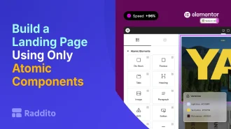 Build a Landing Page Using Only Atomic Components