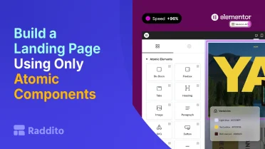 Build a Landing Page Using Only Atomic Components