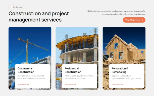 Buildx-3 Construction & Project Management Elementor WordPress Full Website Template Kit