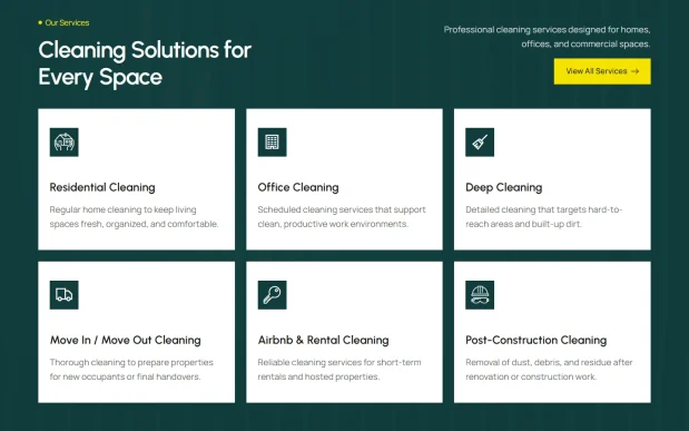 Cleano 3 Cleaning Services WordPress Full Website Template Kit